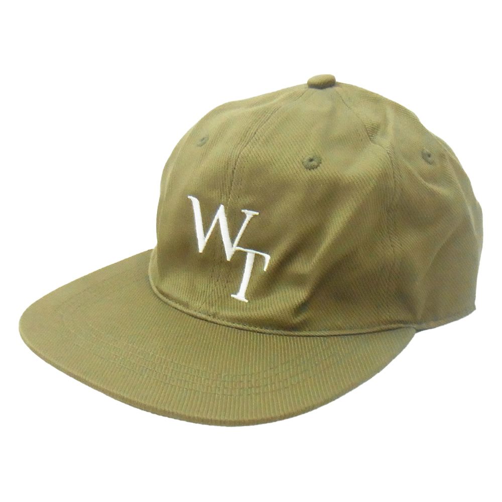 WTAPS ダブルタップス 21SS 212HCDT-HT07 EX.43 T-6H 03 CAP COTTON. TWILL CAP ロゴ刺繍 コットン ツイル キャップ 帽子 OLIVE DRAB 新古品