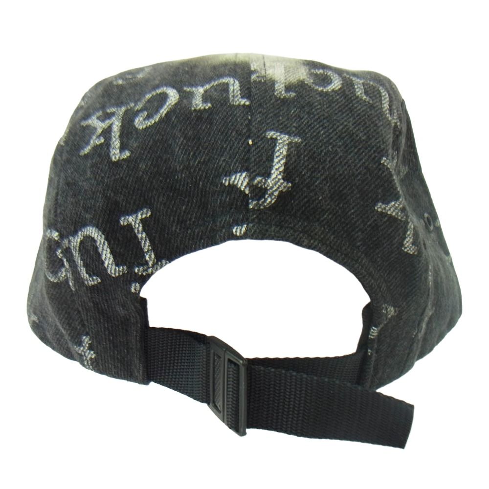 Supreme シュプリーム 13SS Fuck Denim Camp Cap デニム キャンプ