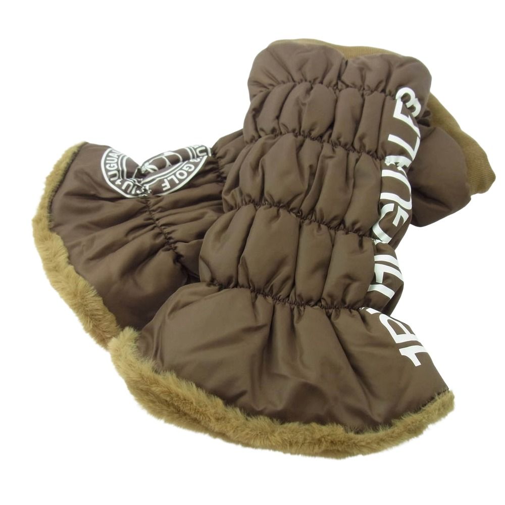 1piu1uguale3 ウノピュウノウグァーレトレ GSG007 POE440 LADIES 113 GOLF LEG WARMER ゴルフ レッグウェア 手袋 ブラウン系 F