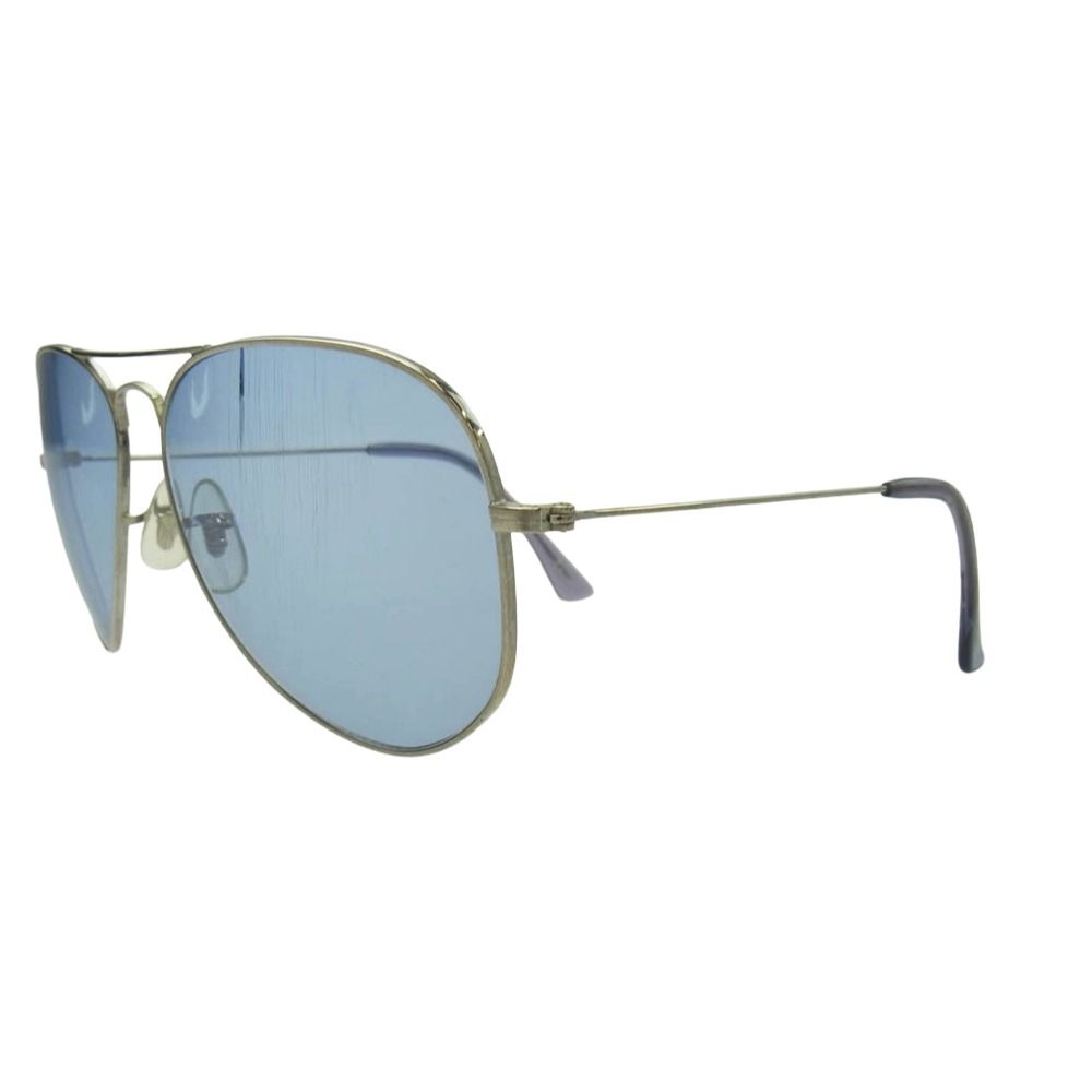 NUMBER N INE ナンバーナイン four ティアドロップ サングラス アイウェア シルバー系 ブルー系