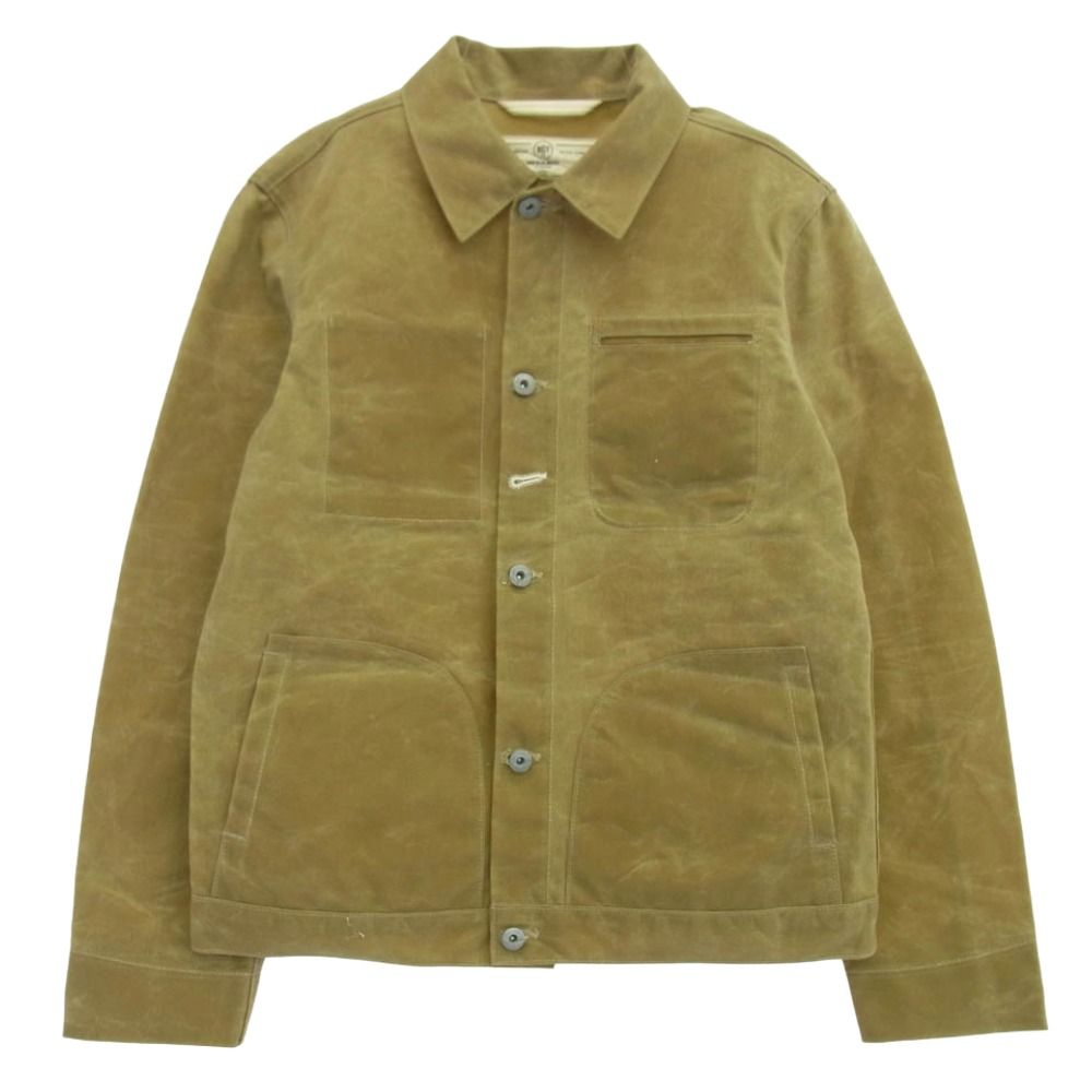ローグテリトリー ROGUE TERRITORY Supply Jacket Tan Ridgeline オイルド ワーク ジャケット ベージュ系 L