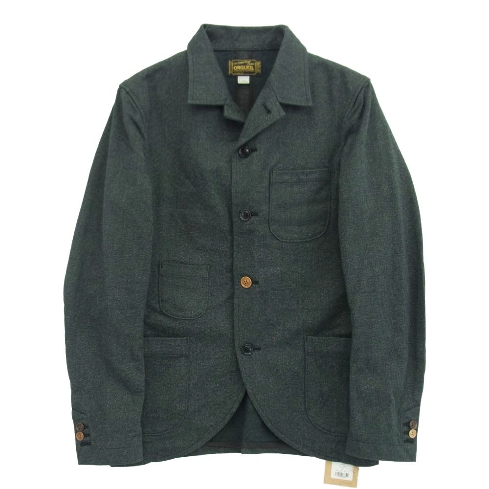 ORGUEIL オルゲイユ OR-4012 Sack Jacket サック ジャケット ダークグレー系 38