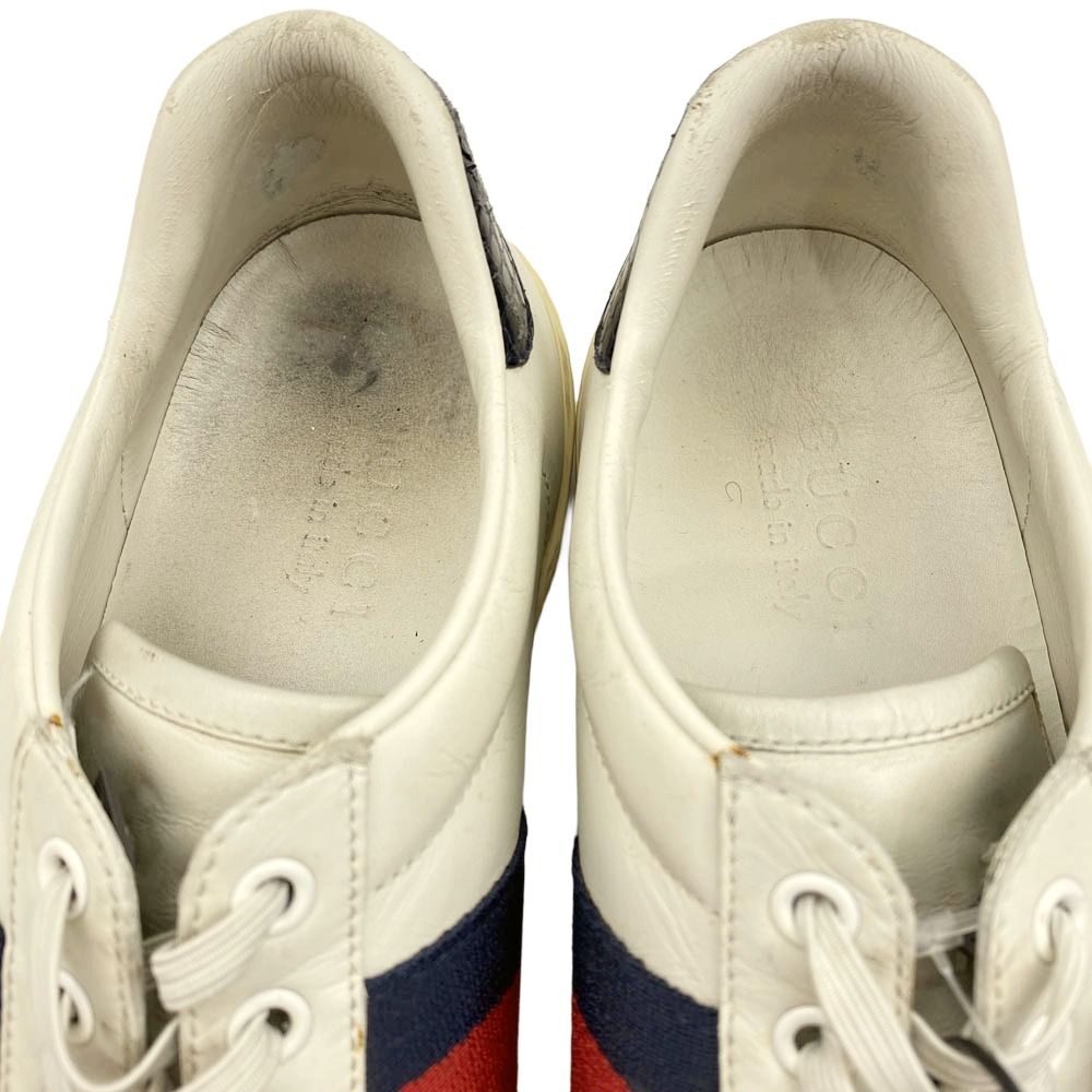 GUCCI グッチ 386750 シェリーライン ローカット スニーカー オフ