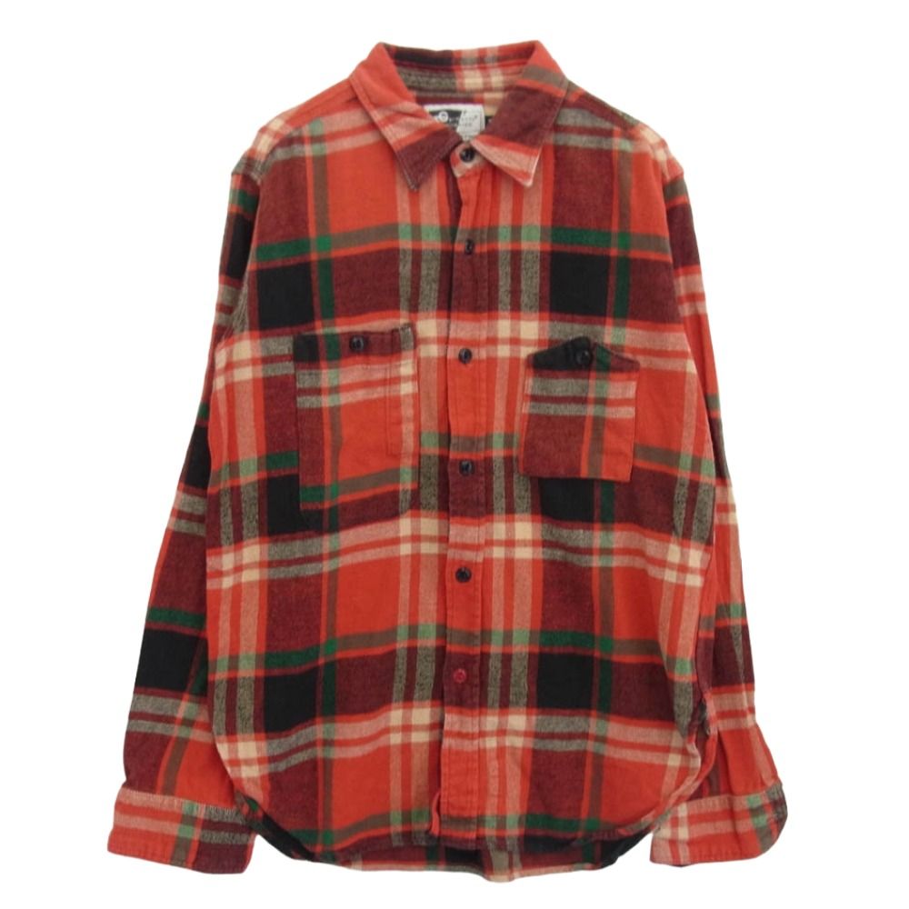 古着 USA製 エンジニアードガーメンツ チェックシャツ オンブレ フェード Engineered Garments エンジニアードガーメンツ チェック柄 コットン
