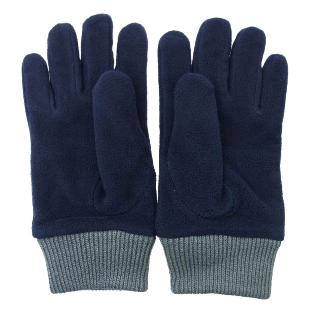 HUMAN MADE ヒューマンメイド Fleece Gloves Navy フリース グローブス 手袋 ネイビー系 グレー系