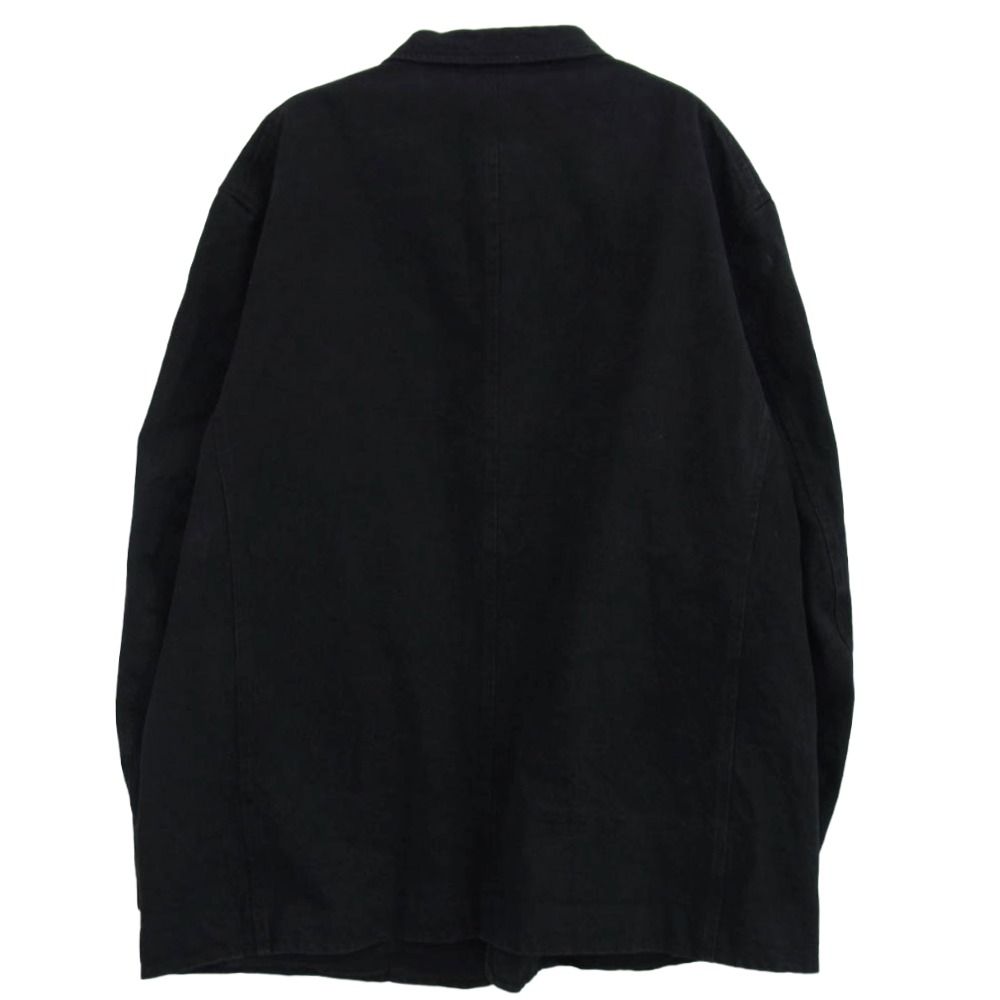 ブラックドリル ジャケット