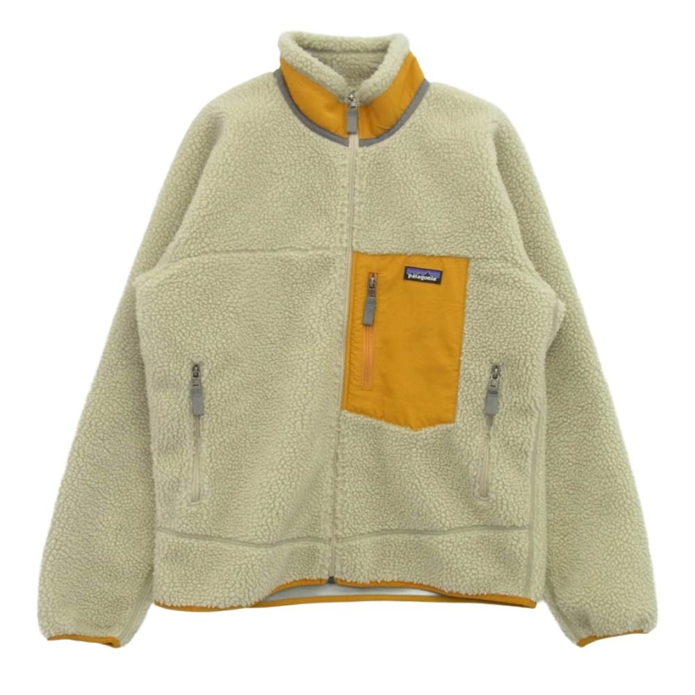 patagonia パタゴニア 23056FA19 Classic Retro-x Jacket クラシック レトロ X ペリカン フリース ジャケット ベージュ系 M