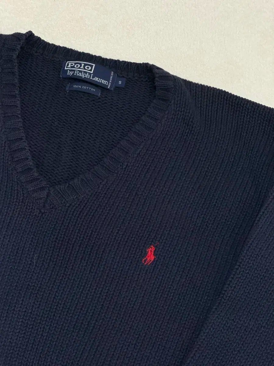ポロ ラルフローレン ネイビー ニット S