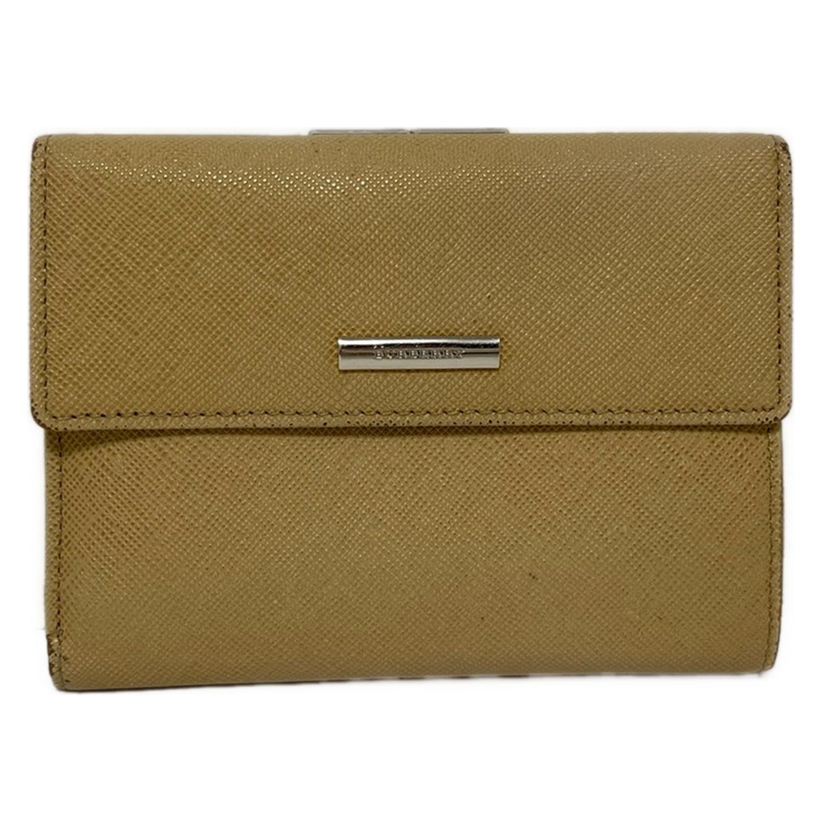 BURBERRY Burberry バーバリー 3つ折り財布 - ライトブラウン レザー