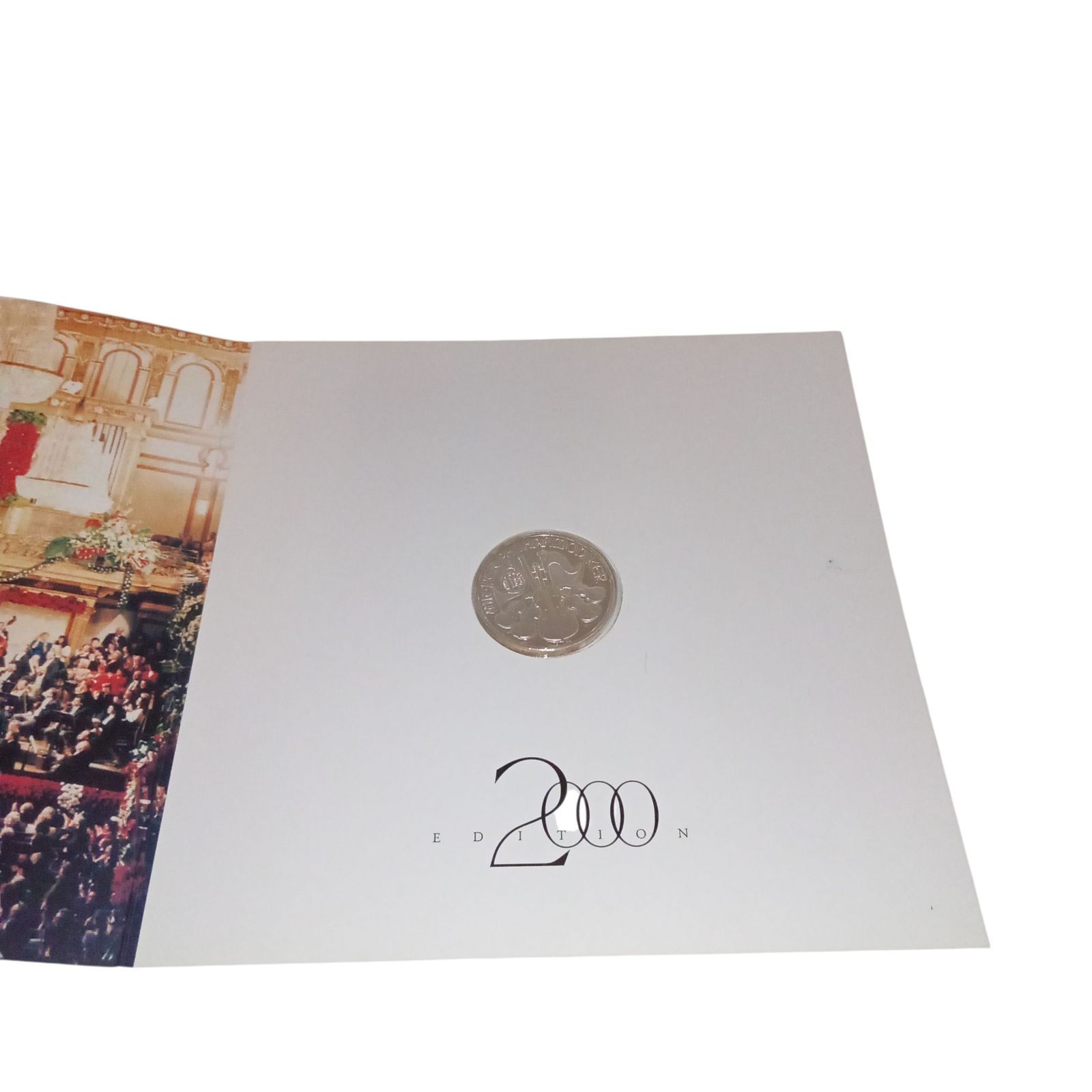 X11043 記念メダル オーストリア造幣局 ウィーン ニューイヤーコンサート 2000年 オーストリア コイン 銀貨 コレクション 趣味 記念硬貨  - メルカリ