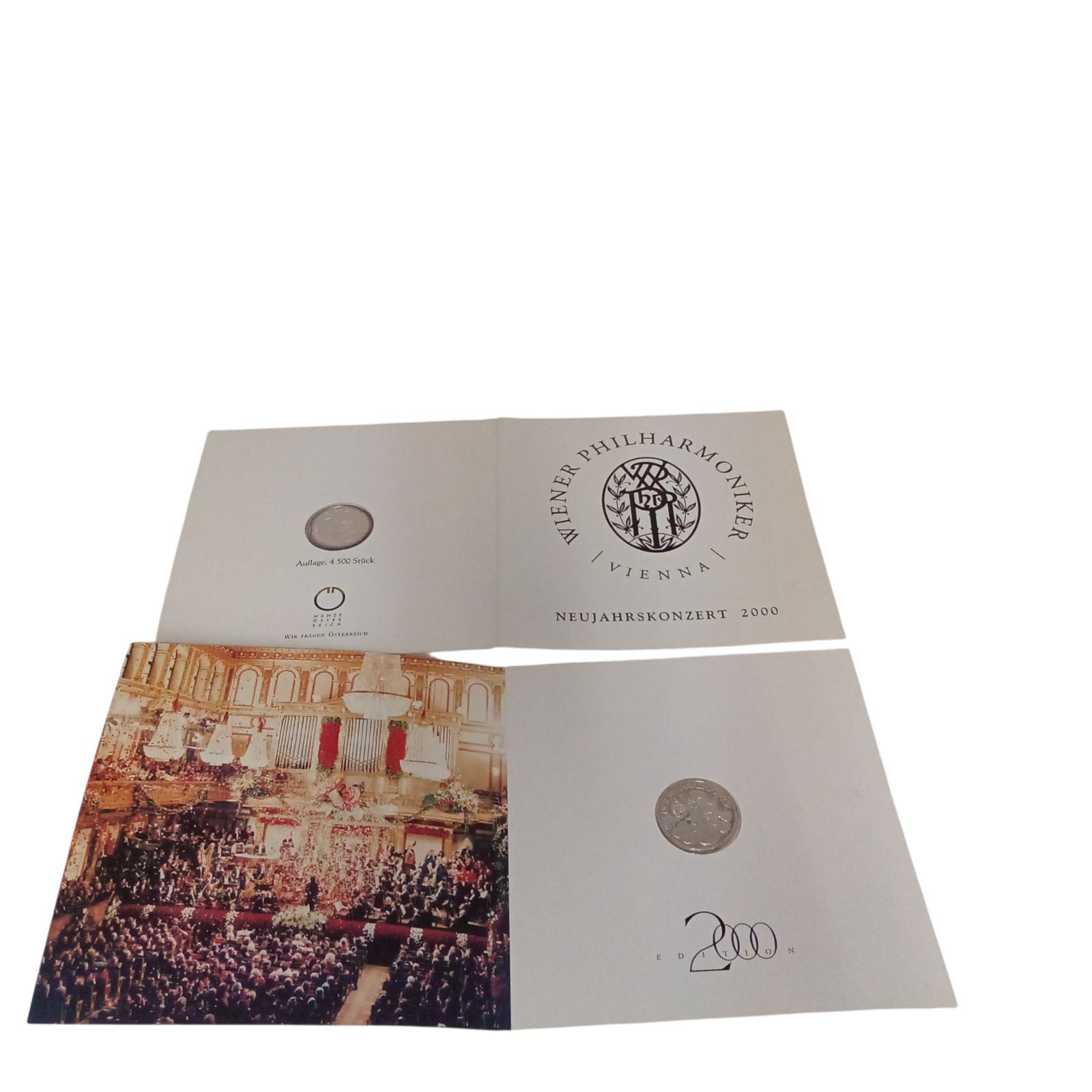 X11043 記念メダル オーストリア造幣局 ウィーン ニューイヤー