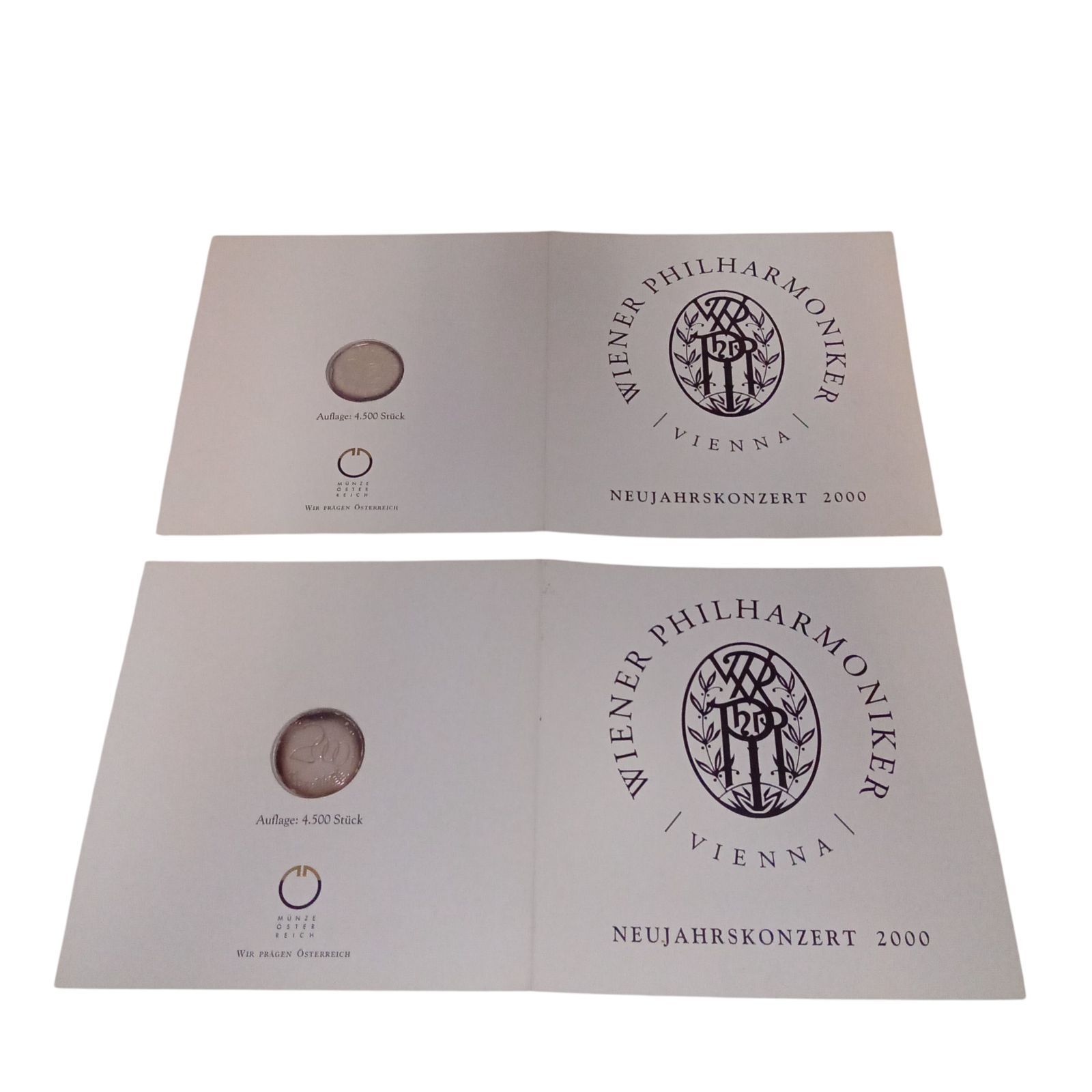 X11043 記念メダル オーストリア造幣局 ウィーン ニューイヤーコンサート 2000年 オーストリア コイン 銀貨 コレクション 趣味 記念硬貨  - メルカリ