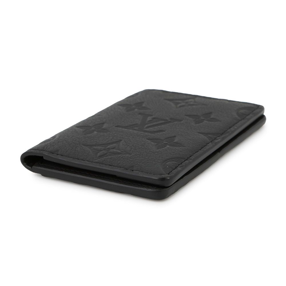 ルイヴィトン カードケース モノグラム トリヨン オーガナイザー ドゥ ポッシュ M69044 メンズ 名刺入れ パスケース 黒 ブラック