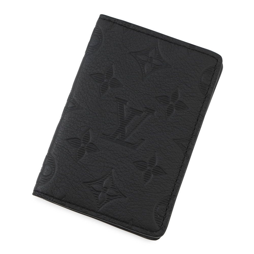 ルイヴィトン カードケース モノグラム トリヨン オーガナイザー ドゥ ポッシュ M69044 メンズ 名刺入れ パスケース 黒 ブラック