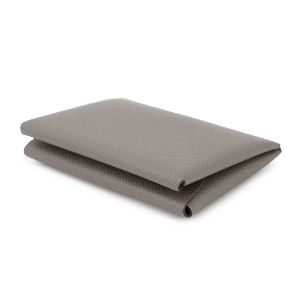 エルメス コインケース カルヴィ デュオ エタン シルバー金具 エプソン K刻印 財布