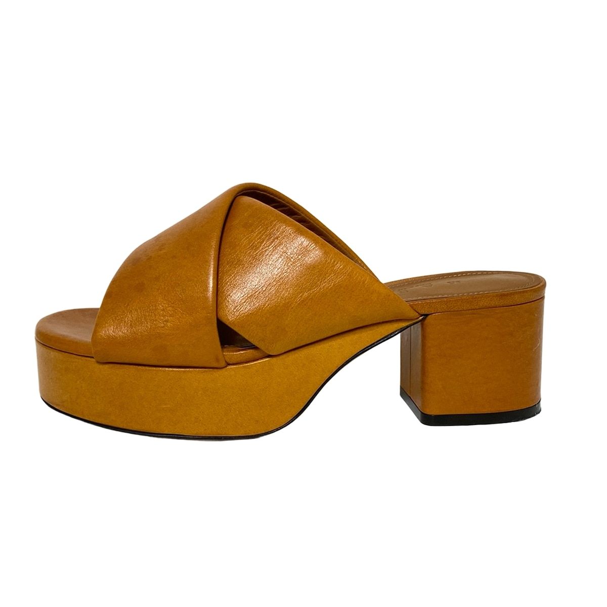 MARNI マルニ ミュール 35 レディース - ブラウン レザー