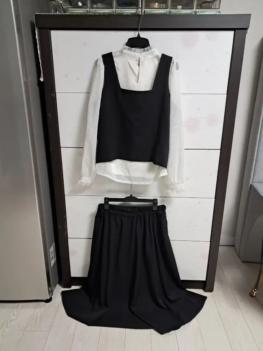  ベスト ブラウス スカートセット 品 85000 長袖 シャツ ブラウス