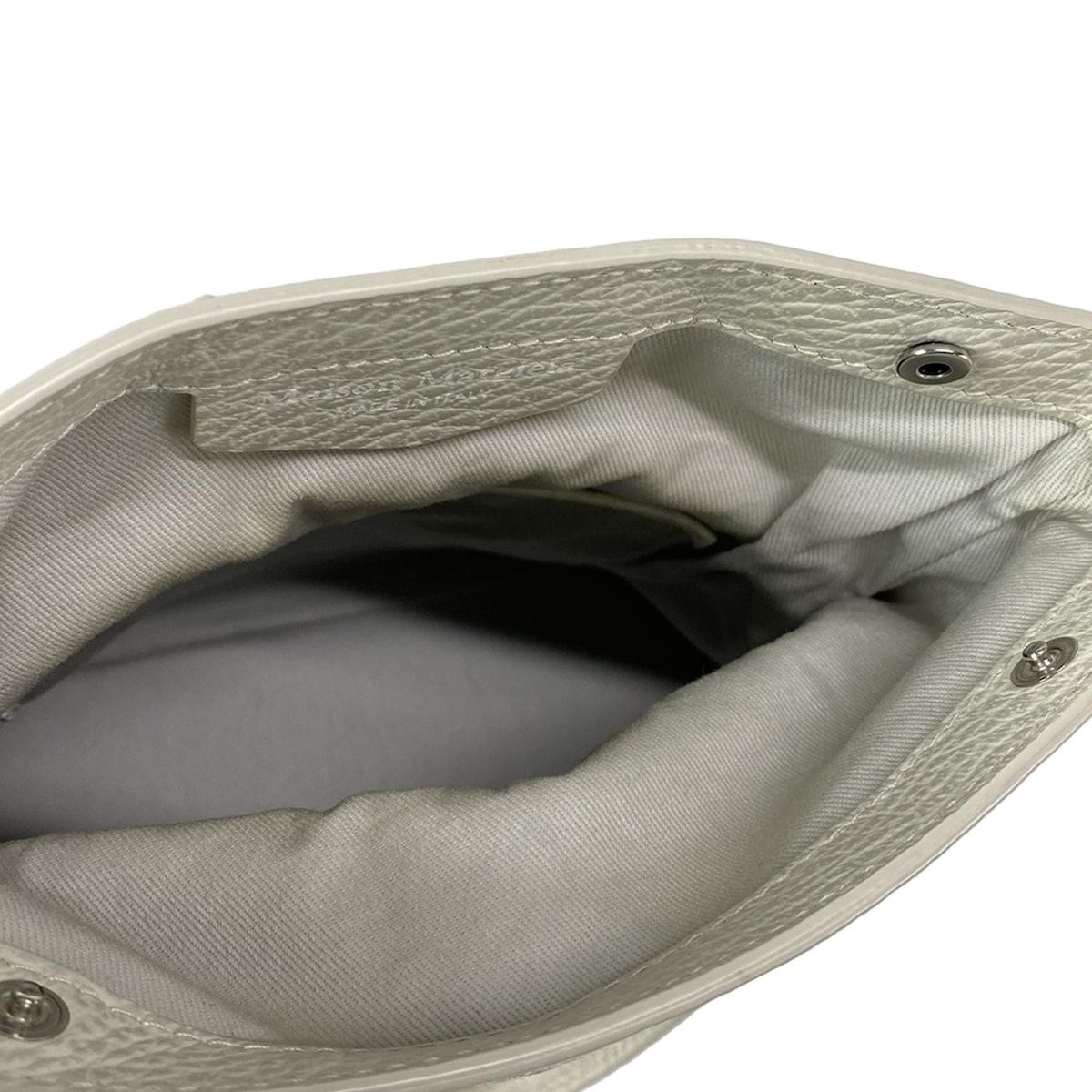 Maison Margiela メゾンマルジェラ ハンドバッグ 5AC マイクロ S56WG0081 白 レザー DECORATOM_COM_BR