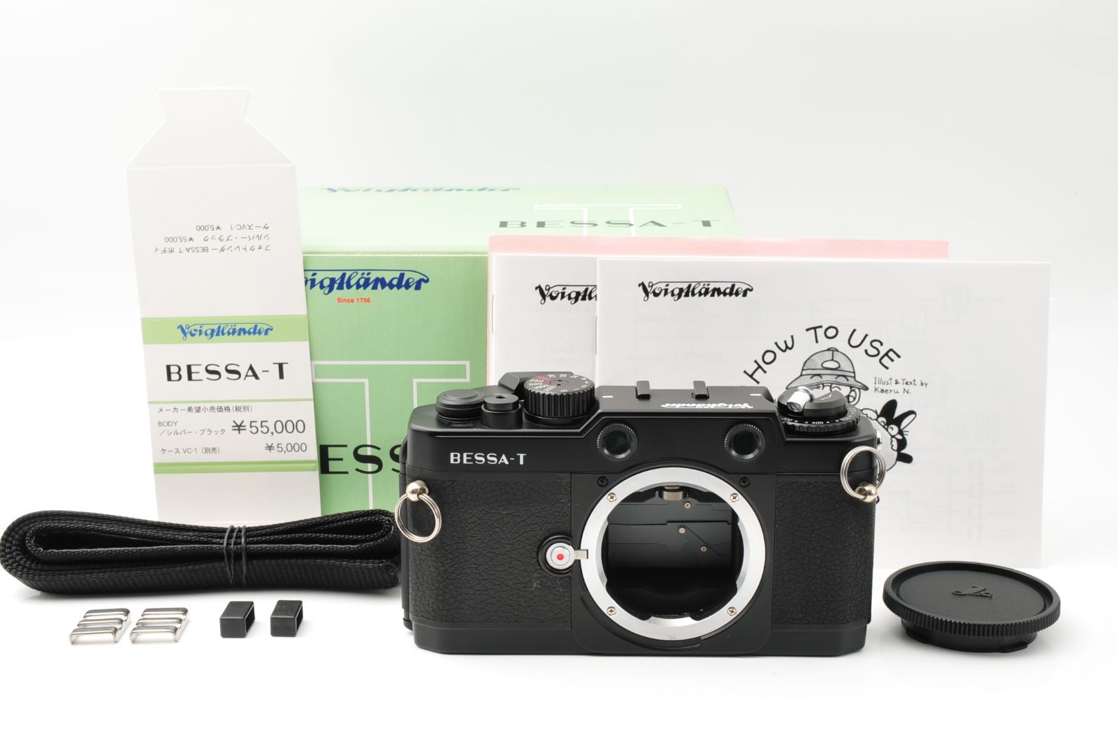Voigtlander フォクトレンダー BESSA T ベッサ ボディ ブラック