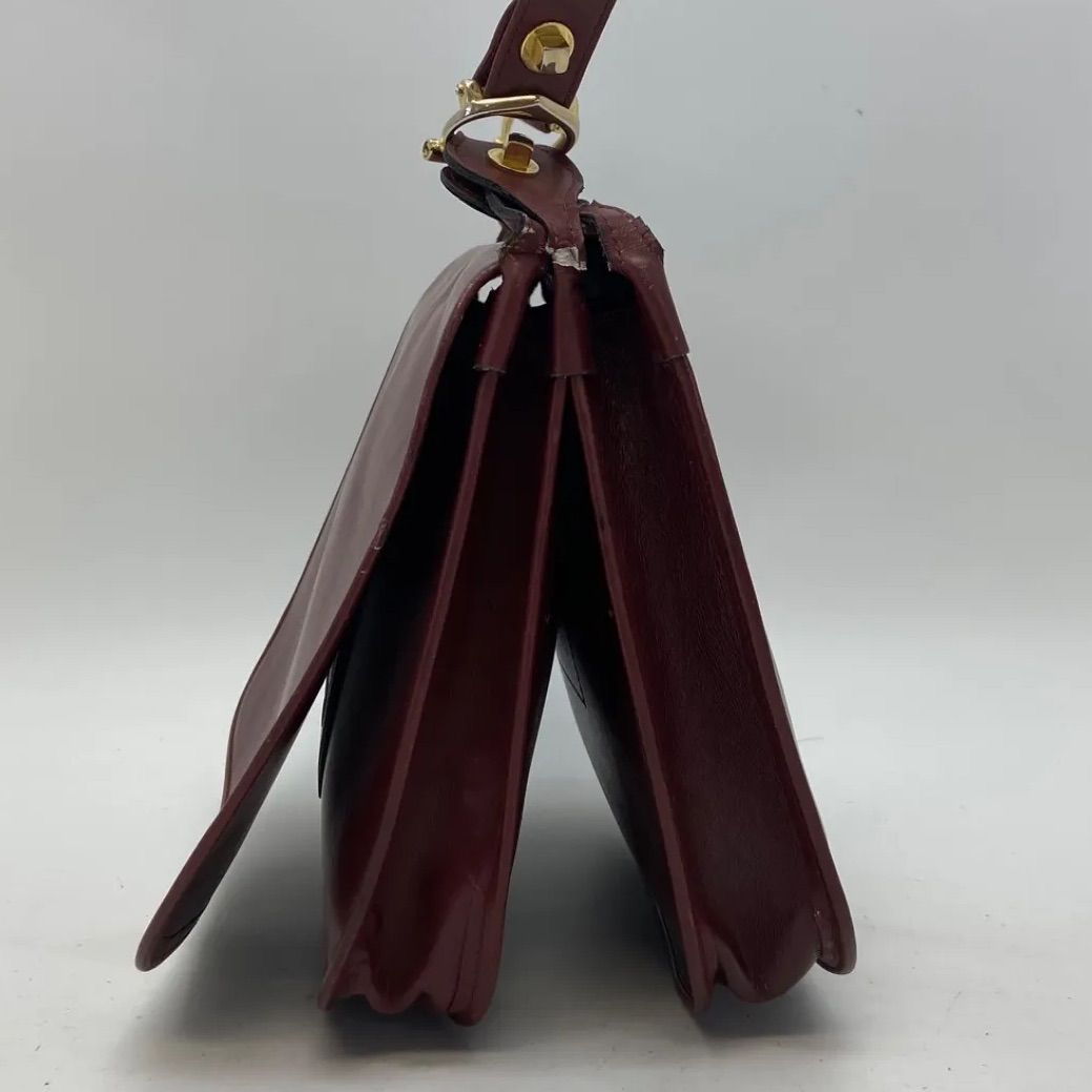 カルティエ ショルダーバッグ マストライン ボルドー サコッシュ FX422 DECORATOM_COM_BR