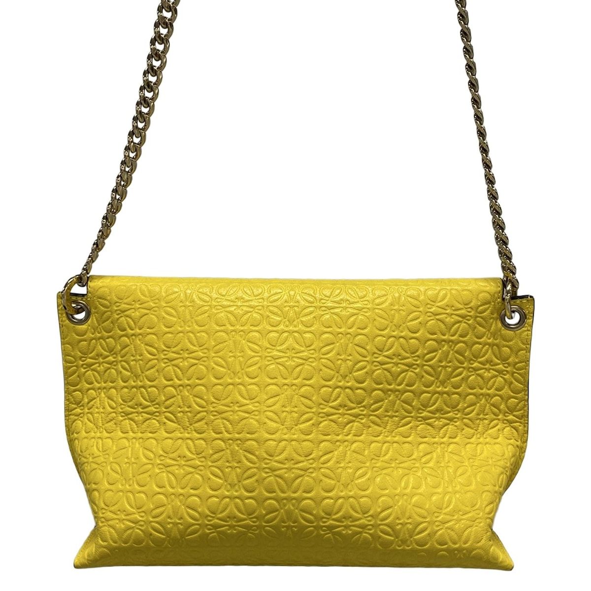 イエロー チェーンショルダー