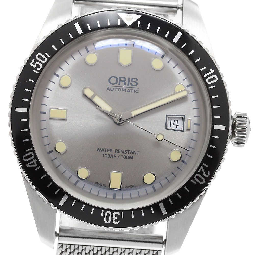 オリス ORIS 7720 ダイバーズ65 デイト 自動巻き メンズ箱 保証書付き_916612