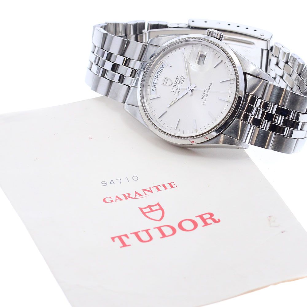 チュードル TUDOR 94710 オイスタープリンス デイトデイ 自動巻き メンズ保証書付き_910438