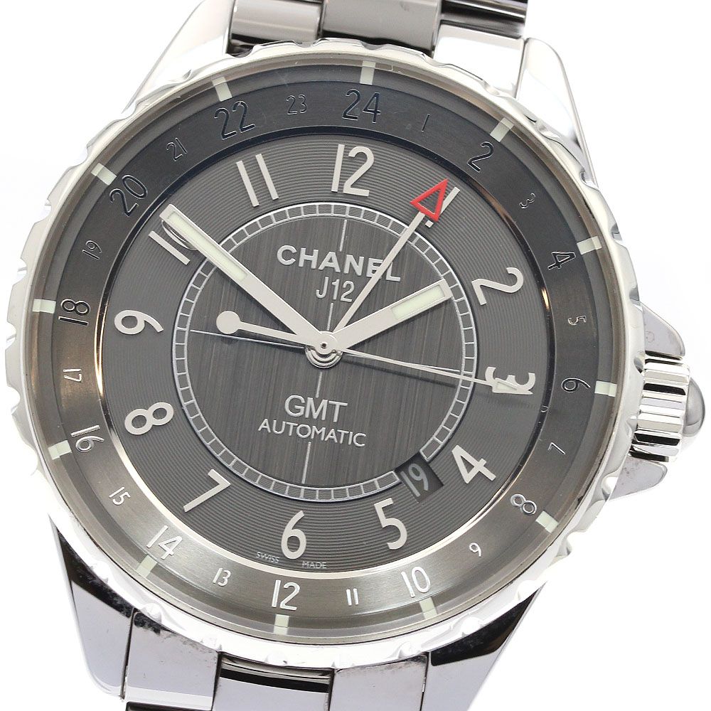 シャネル CHANEL H3099 クロマティック GMT デイト 自動巻き メンズ _908794