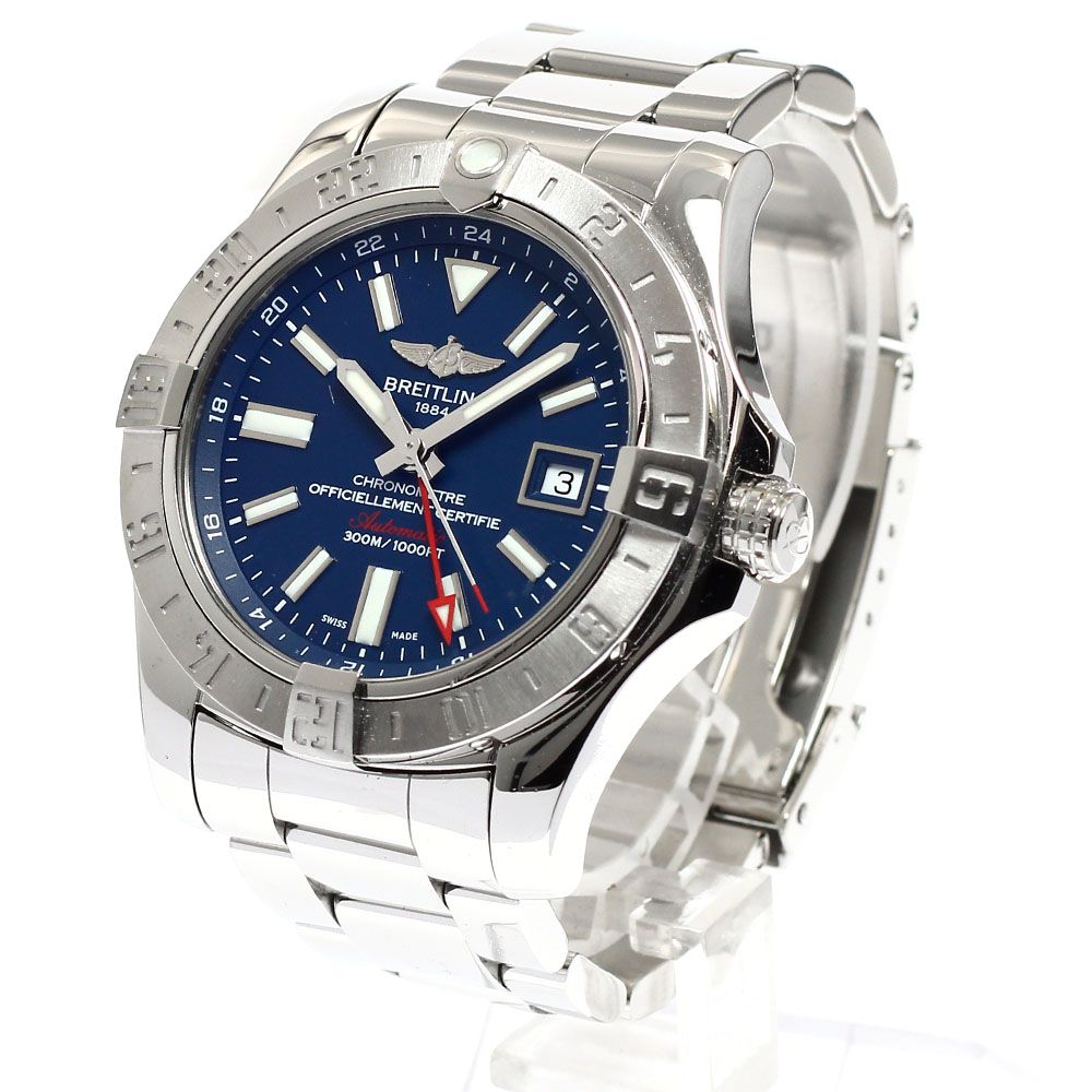 ブライトリング A 32390 アベンジャーII GMT デイト 自動巻き メンズ_905755