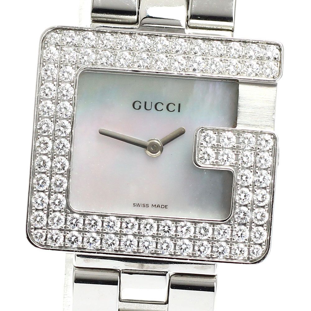 グッチ GUCCI 3600L ダイヤベゼル クォーツ レディース_916982