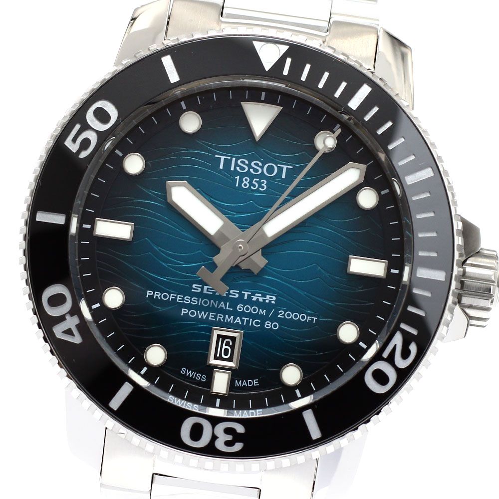 ティソ TISSOT T120.607.11.041.00 シースター 2000 プロフェッショナル デイト 自動巻き メンズ 箱 保証書付き_914824