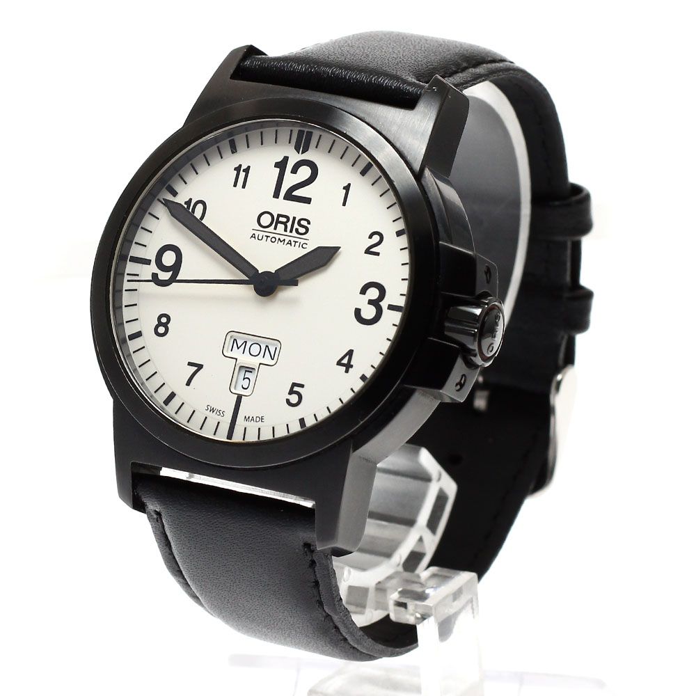  オリス ORIS 7641 BC 3 アドバンスド デイデイト 自動巻き メンズ 保証書付き_916087 自動巻き時計 腕時計(アナログ)
