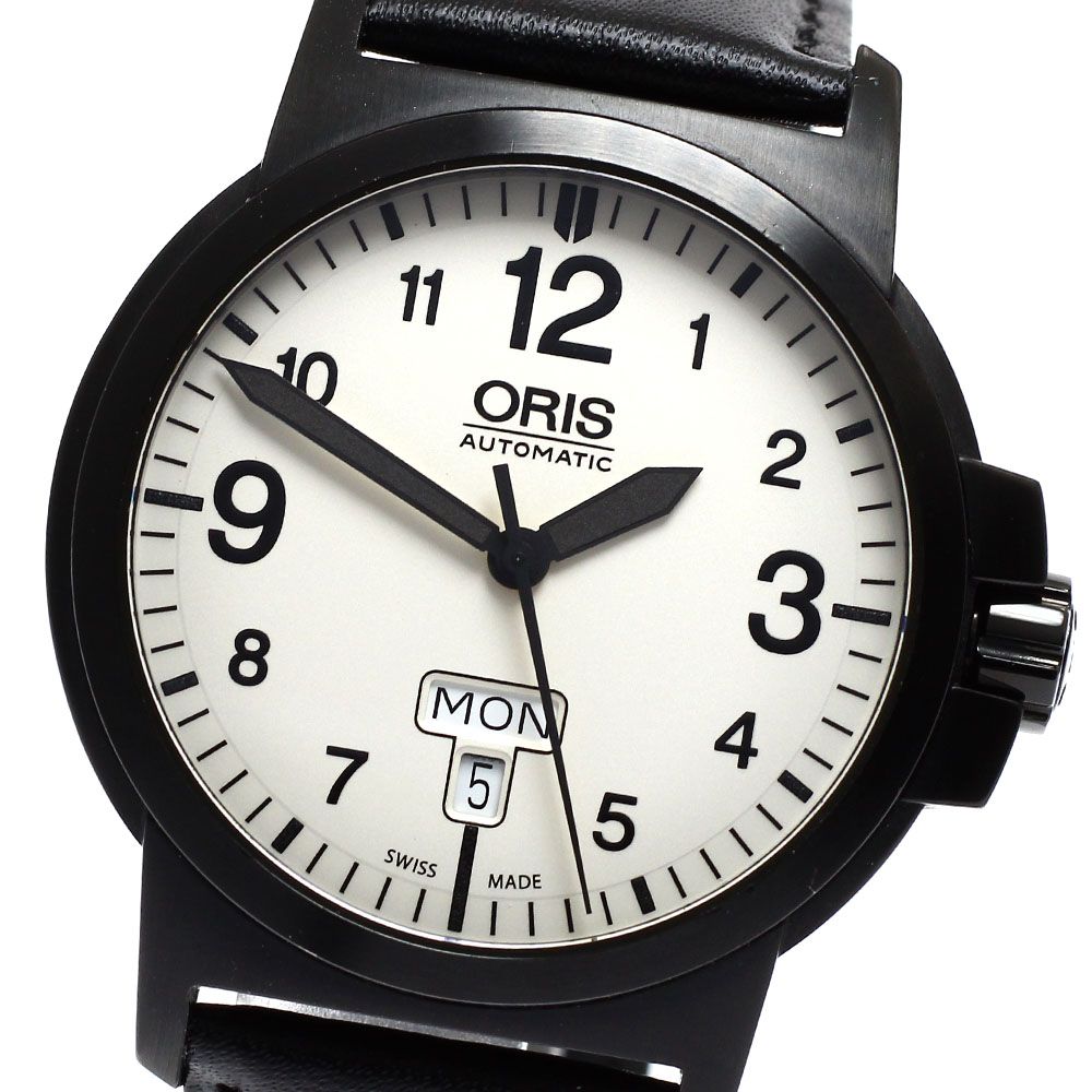 オリス ORIS 7641 BC3 アドバンスド デイデイト 自動巻き メンズ 保証書付き_916087