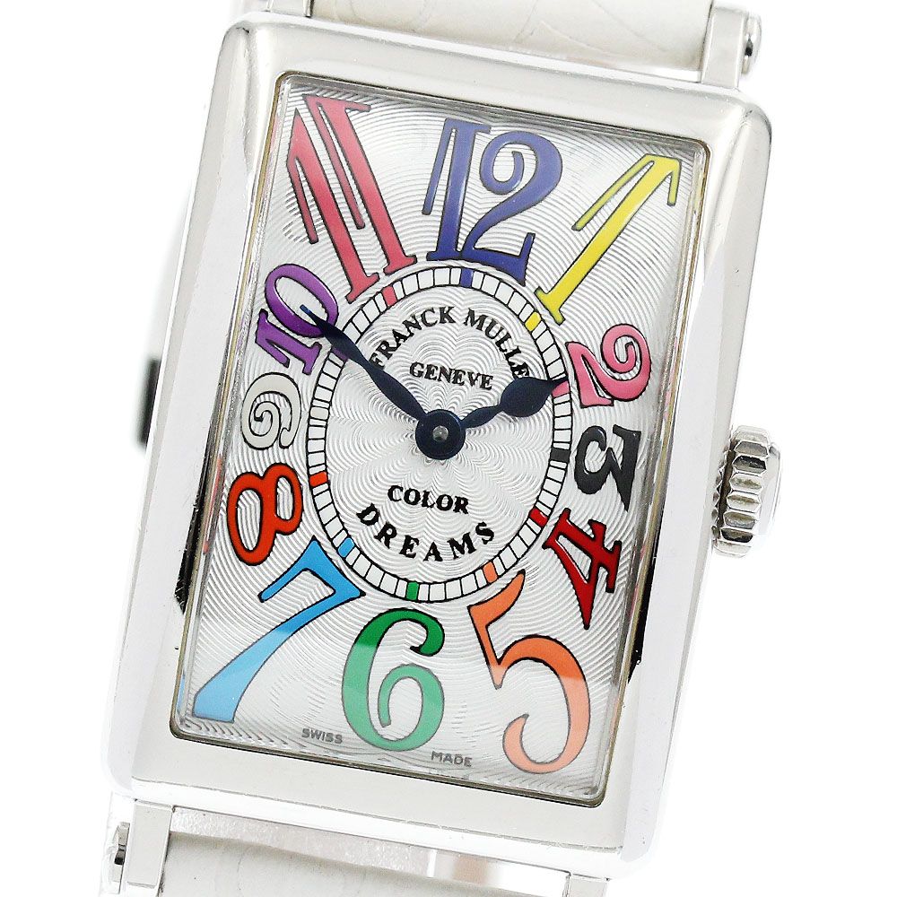フランクミュラー FRANCK MULLER 902QZCOLDREAMS AC ロングアイランド ドリーム クォーツ レディース箱 保証書付き_917132