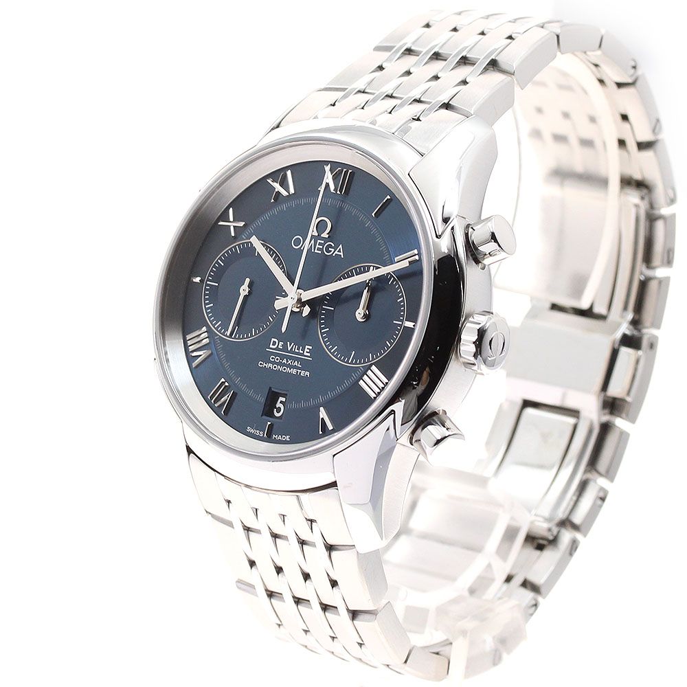  オメガ OMEGA 431 10 42 51 03 001 デビル アワーヴィジョン コーアクシャル デイト クロノグラフ 自動巻き メンズ箱 保証書付き_913568 自動巻き時計 腕時計(アナログ)