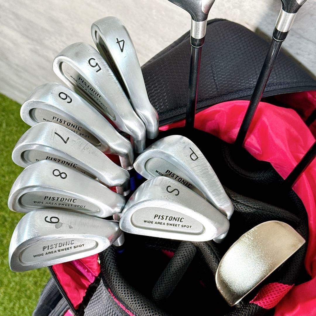 メンズ ナイキ ゴルフクラブ 12本 キャディバック セット ゴルフクラブ