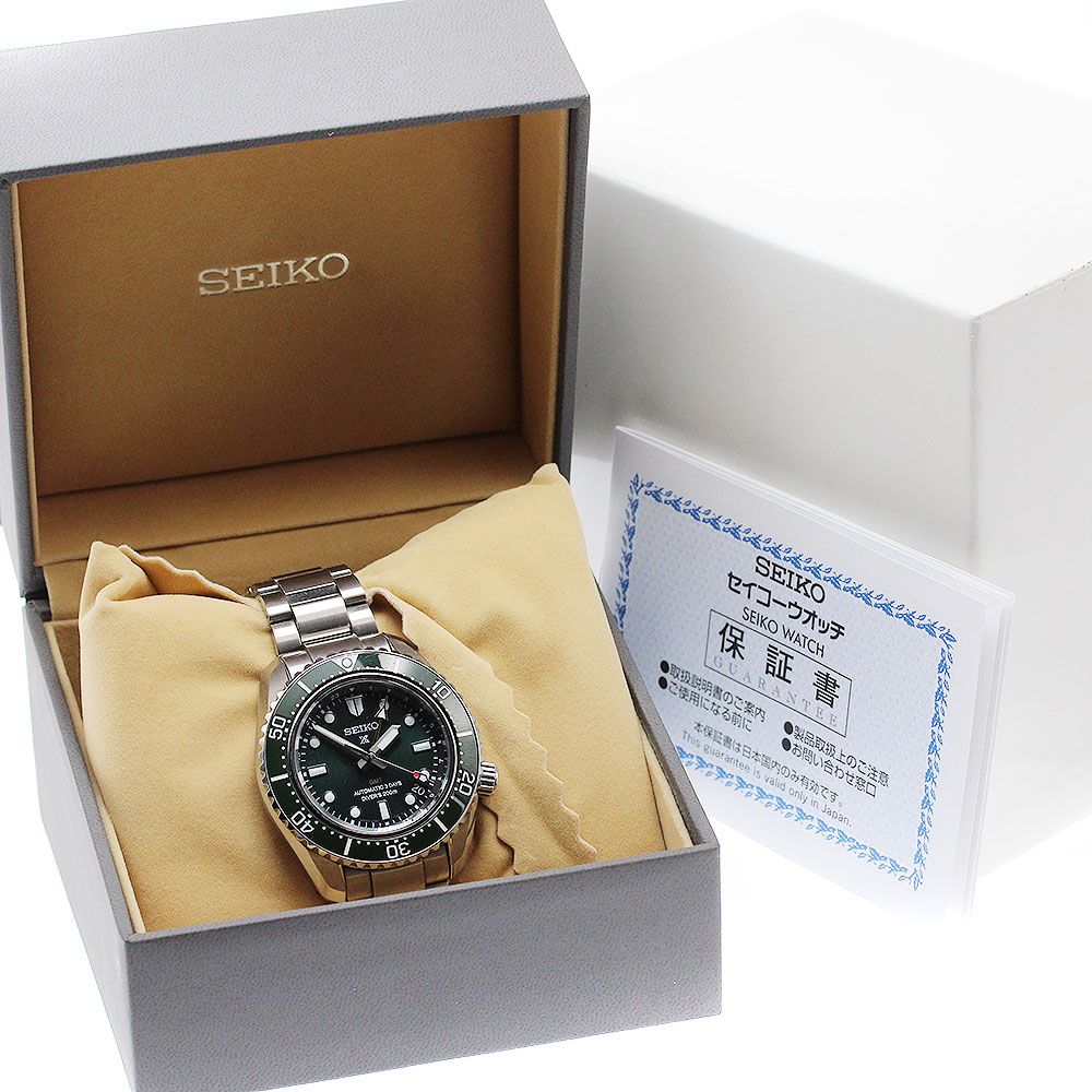 セイコー SEIKO SBEJ 009 6 R 54 00 D 0 プロスペックス 1968 メカニカルダイバーズ GMT 自動巻き メンズ 箱 保証書付き_917455