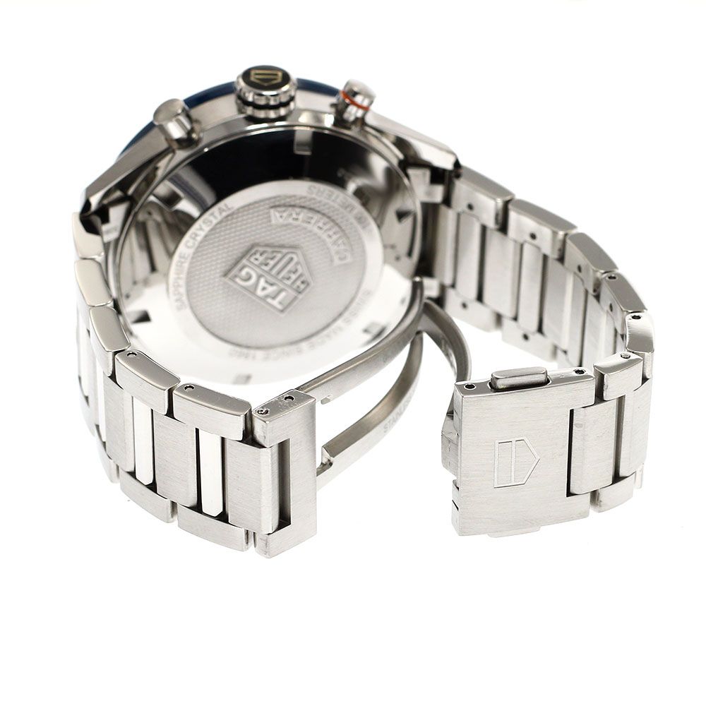  タグホイヤー TAG HEUER CBM2112 BA0651 カレラ キャリバー16 デイト クロノグラフ 自動巻き メンズ 箱 保証書付き_914001 洗濯機対応 自動巻き時計 腕時計(アナログ)
