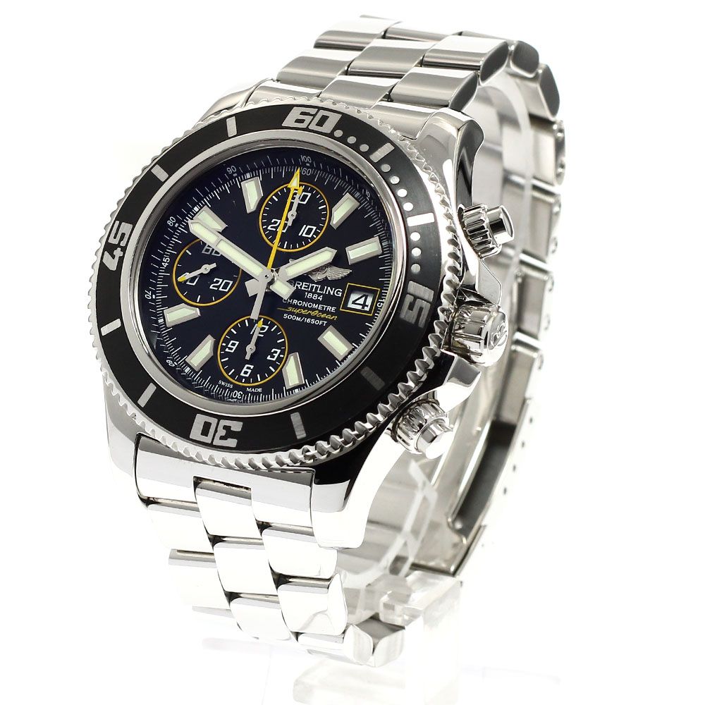ブライトリング A 13341 スーパーオーシャン クロノグラフ 自動巻き メンズ _914527