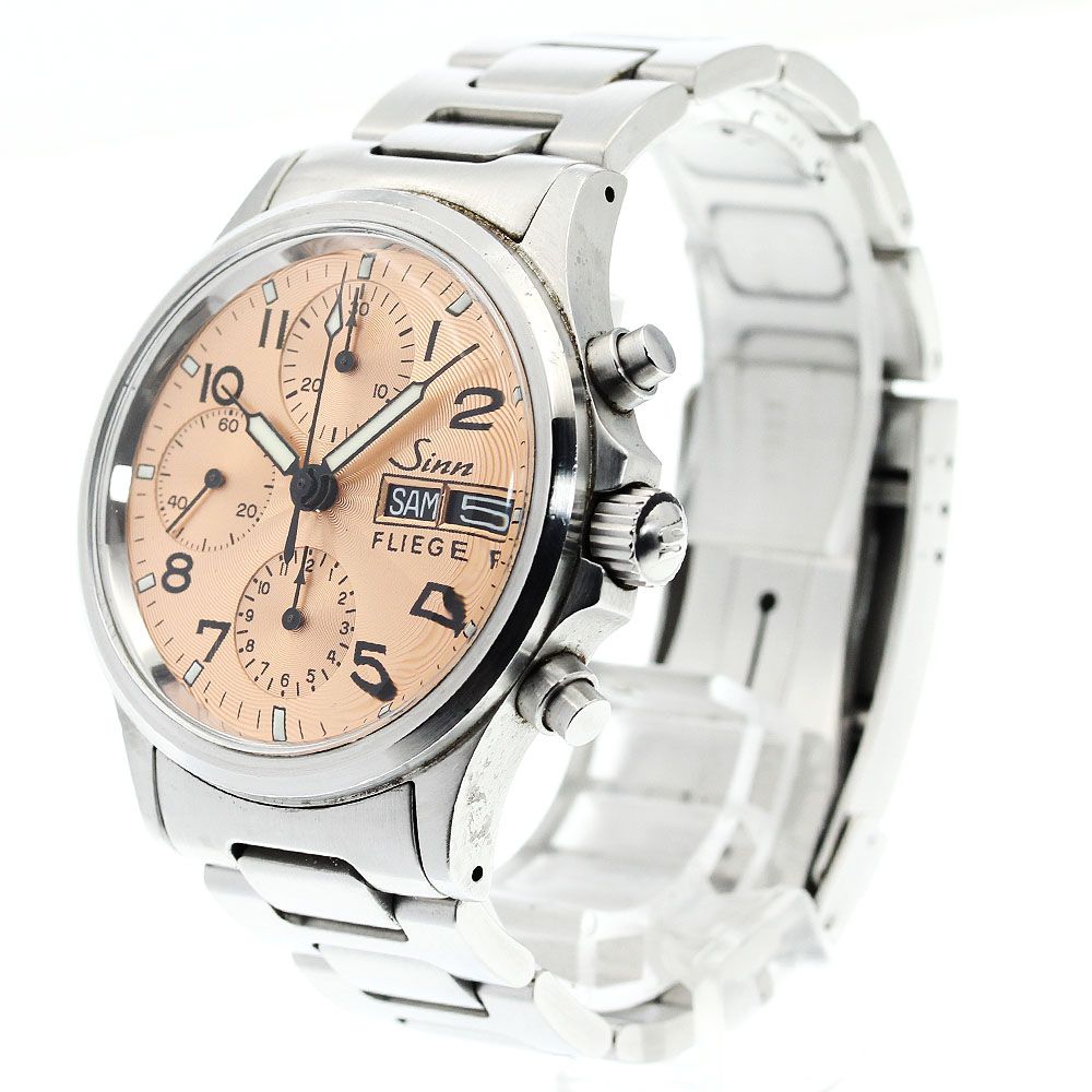 ジン Sinn 356 フリーガー Ⅱ デイデイト クロノグラフ 自動巻き メンズ_915983