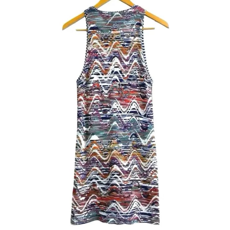 【美品】ミッソーニ（MISSONI）ノースリーブ/46 MISSONI ミッソーニ ノースリーブ ロング ニット ベスト 44 - メルカリ