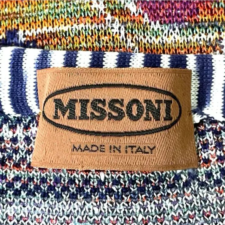 MISSONI ミッソーニ ノースリーブ ロング ニット ベスト 44 - メルカリ