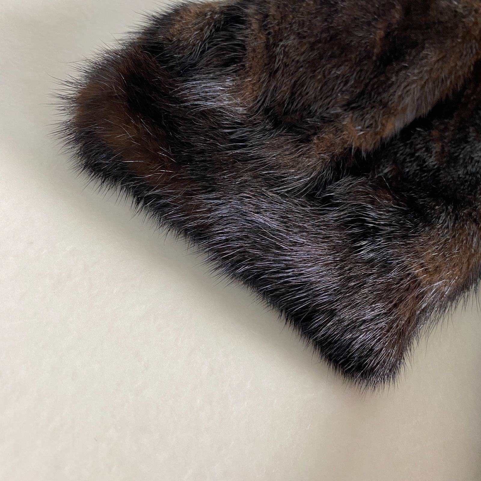 毛皮コート SAGA MINK 上質 ミンク ボリューム ブラウン 11 L相当 GULLKHAN_COM