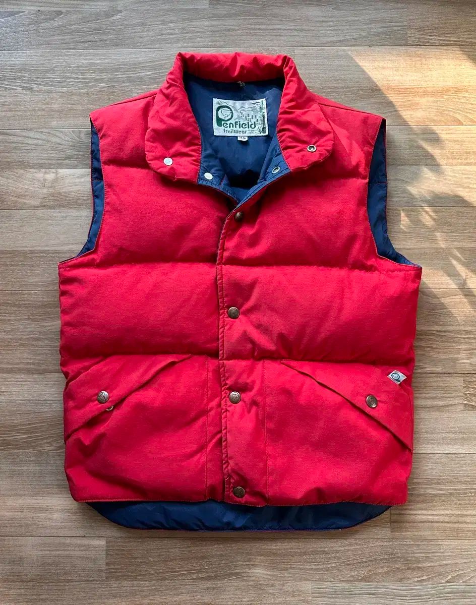 80 s made in usa ファンフィールド ダウン パファー ベスト