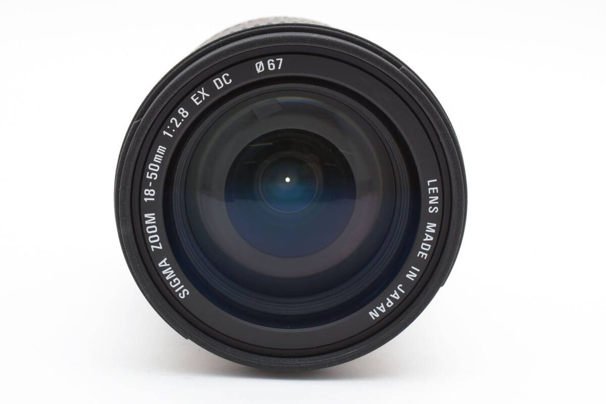 上 シグマ SIGMA ZOOM 18 50 mm F 2 8 DC EX Aマウント Y 487 3620