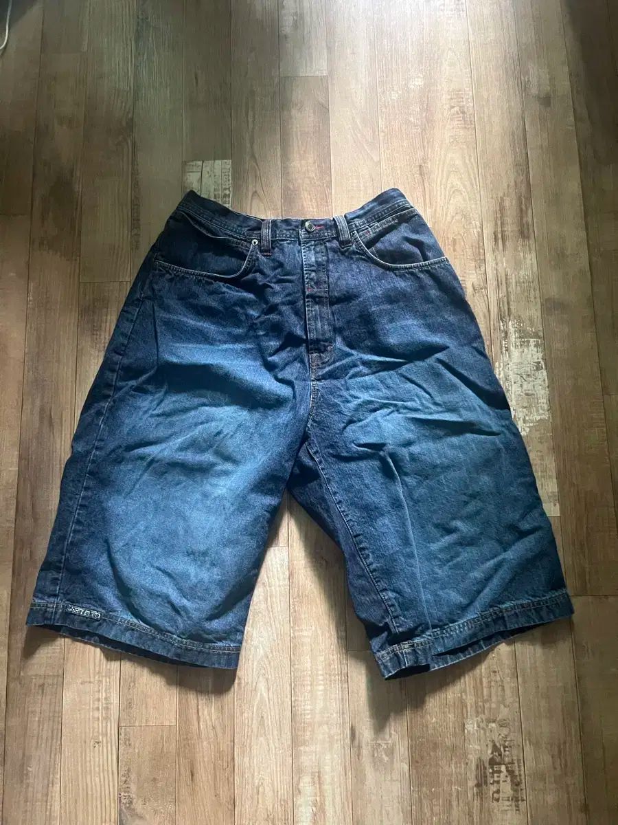 00s R.O.K.A ウェア ニードルワーク デニム ハーフパンツ 36