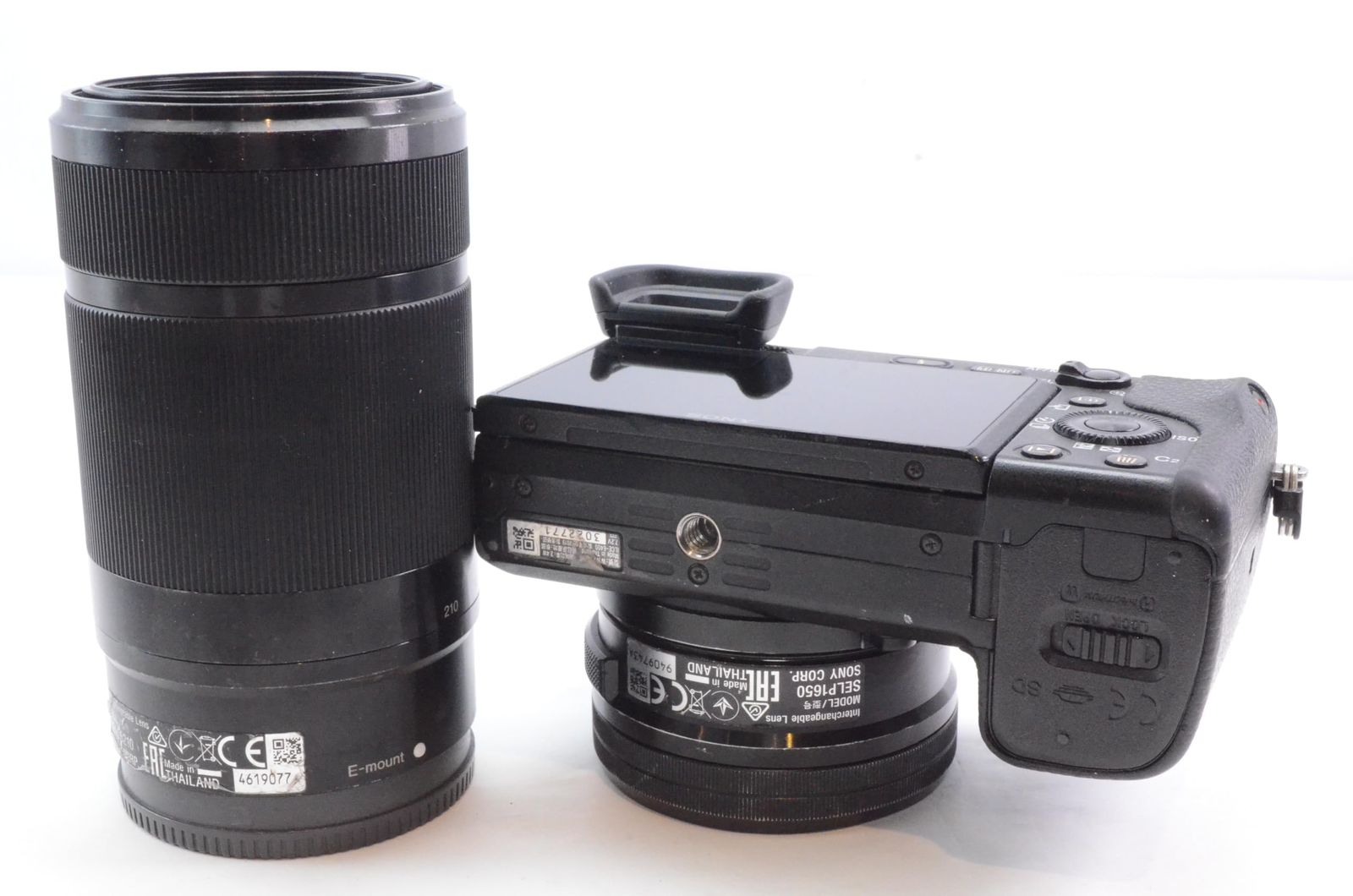  元 き 品 SONY ソニー α6400 ダブルズームレンズキット ブラック ミラーレス一眼 デジタルカメラ