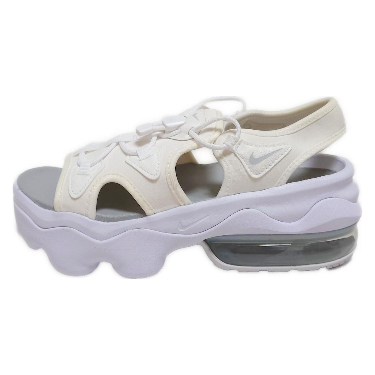 NIKE ナイキ サンダル 25 レディース エア マックス ココ サンダル CI8798-100 白×アイボリー