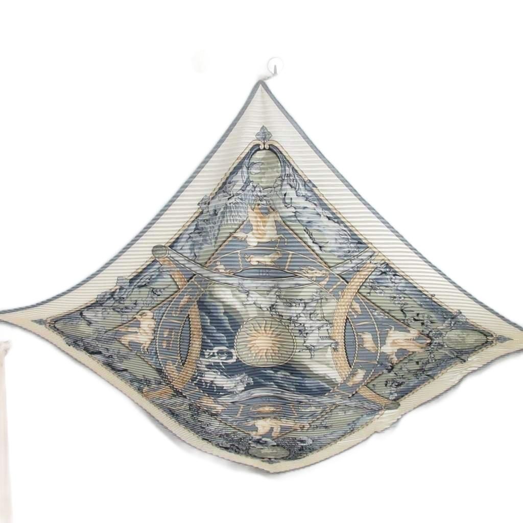 エルメス スカーフ カレ 90 RYTHMES DU MONDE 世界のリズム エルメス