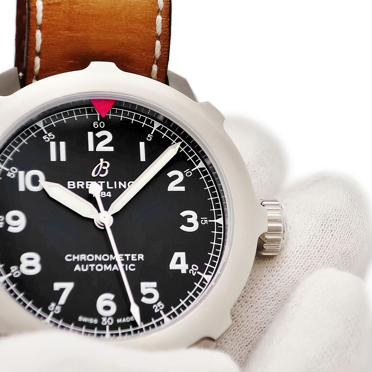  ブライトリング 腕時計 AB 2040 鑑定済み ブランド 自動巻き時計 腕時計(アナログ)